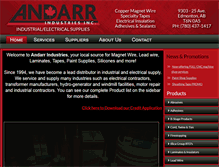 Tablet Screenshot of andarrind.com